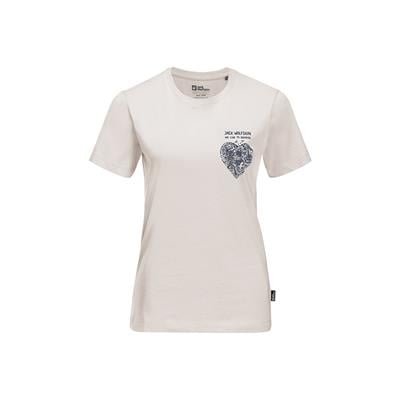 Jack Wolfskin Discover Heart T Kadın Tişört - 1809701