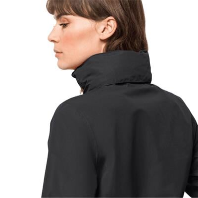 Jack Wolfskin Kadın Kapüşon Yaka Zip Ceket - 1111202-6000