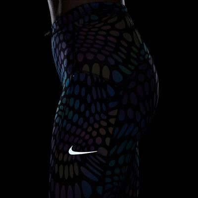 Nike Dri-Fit Run Division Printed Mid-Rise Kadın Koşu Taytı - DM7555