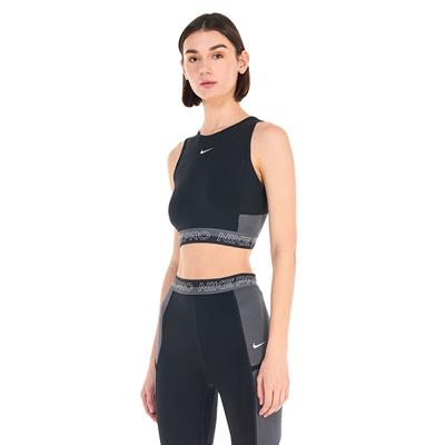 Nike Pro Dri Fit Crop Tank Femme Kadın Atlet Bra - DX0061