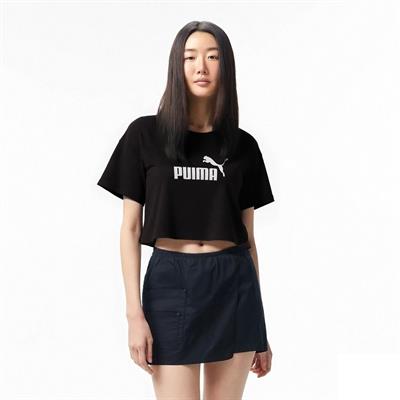 Puma Essentials Cropped Kadın Günlük Stil T-Shirt - 684972