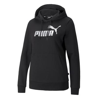 Puma ESS+ Metallic Logo  Hoodie Kadın Sweatshirt - 849096