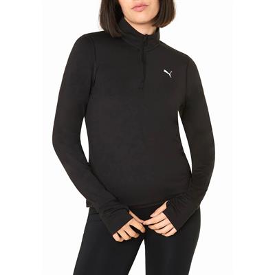 Puma Run Favorite 1/4 Zip Kadın T-shirt - 523170