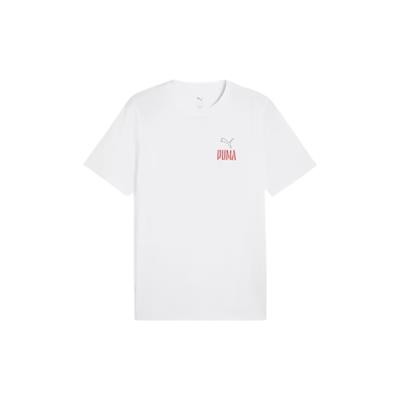 Puma Wardrobe Ess Graphic Tee Erkek Tişört - 629697