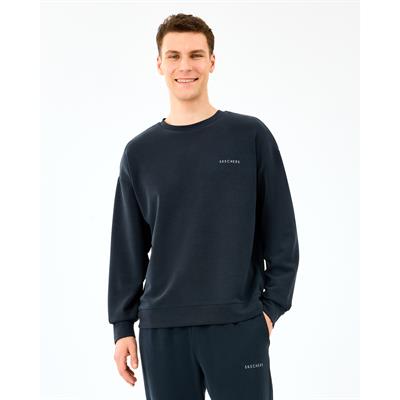 Skechers M Loose Crewneck Erkek Sweatshirt - S2510041