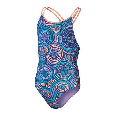 Speedo Alo PT Twinstrap Kız Çocuk Yüzücü Mayosu - 8-00313615212