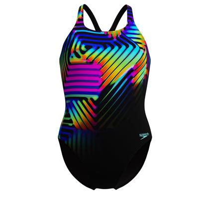Speedo Digi Placement Kadın Yüzücü Mayo - 8-00305518174