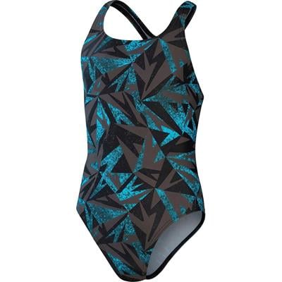 Speedo Hyperboom Medalist Kız Çocuk Yüzücü Mayosu - 8-1285806879