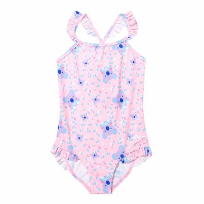 Speedo Koko Koala Trsp  Frill If Kız Çocuk Mayo - 8-12877D818