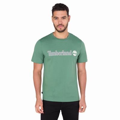 Timberland Kennebec River Linear Logo Short Sleeve T-shirt - TB0A5UPQA6Z1