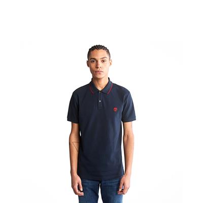 Timberland Millers River Pique Erkek Polo T-shirt - TB0A26NF4331