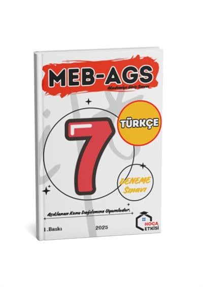MEB-AGS Türkçe 7 Deneme Sınavı