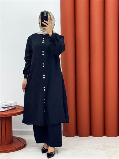 1907 Airobin ikili takım siyah