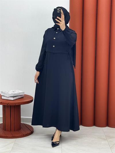 21813 Yeni Sezon airobin kumaş yelekli model siyah