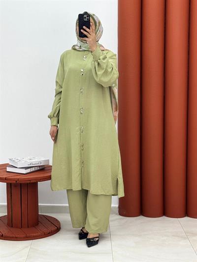 1907 Airobin ikili takım yeşil