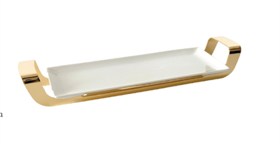 Altın Metal Standlı Baton Servis
