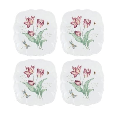 Butterfly Kare Tabak 4'lü Set 24 cm SKU: 194372023313