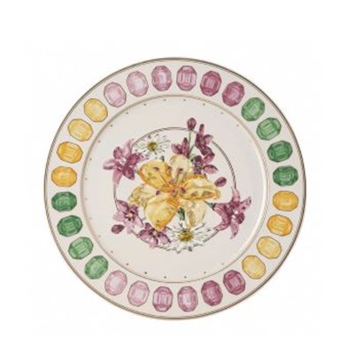 Idyllia Bouquet Porselen Servis Tabağı 33 cm