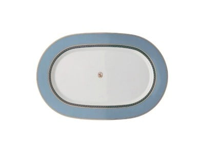 Oval Servis 34 cm Signum Azure