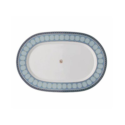 Oval Servis 40 cm Signum Azure
