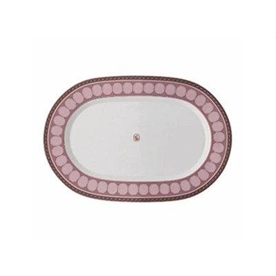 Oval Servis 40 cm Signum Rose