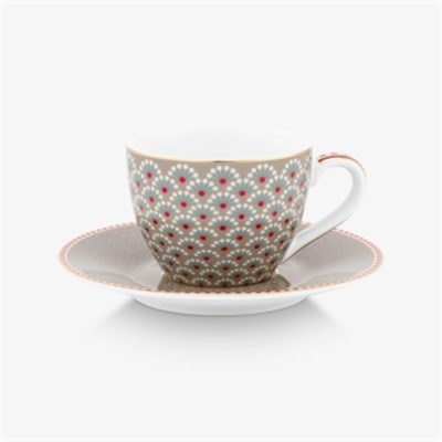 Pip Studio Haki Porselen Kahve Fincanı 120 Ml