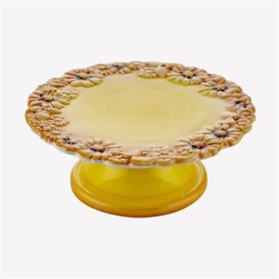 Sarı Seramik Kek Standı 22 Cm Camomilla