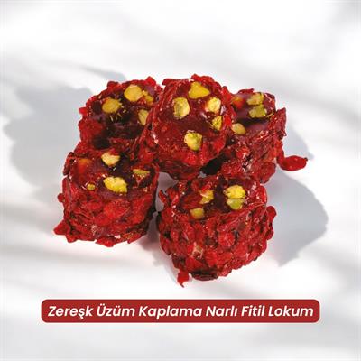 Zereşk Üzüm Kaplama Narlı Fitil Lokum