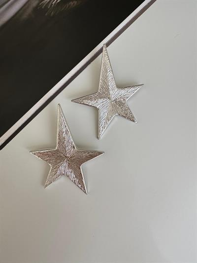 Altın Kaplama Silver Yıldız Küpe