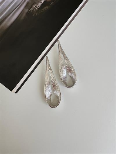 Altın Kaplama Silver Tasarım Küpe