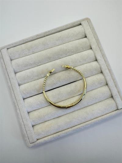 Altın Kaplama Taşlı Yıldız Kelepçe