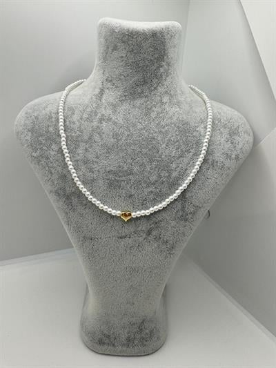 Bijuteri Kalpli İnci Kolye