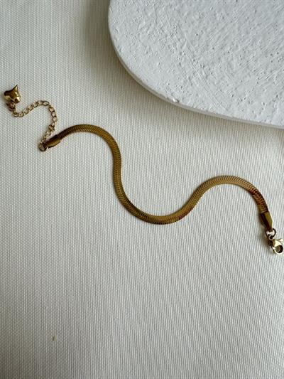 Çelik Italyan Bileklik (gold)