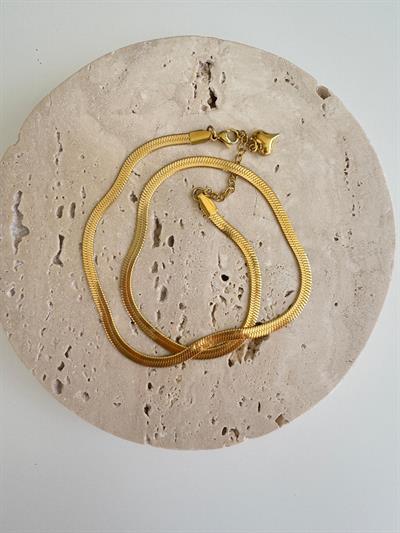 Çelik Italyan Zincir Kolye