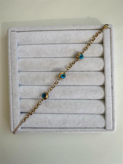 Çelik Nazarlı Bileklik