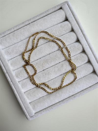 Çelik Zincir Kolye (60 cm)