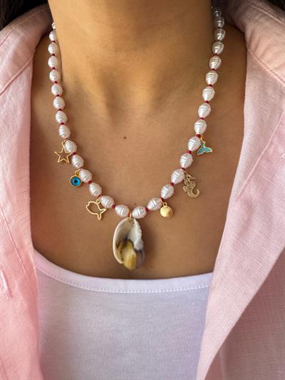 Deniz Kabuklu Kolye