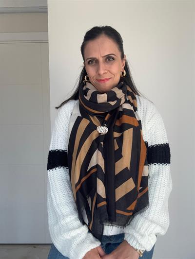 DESENLİ VİSCON ŞAL