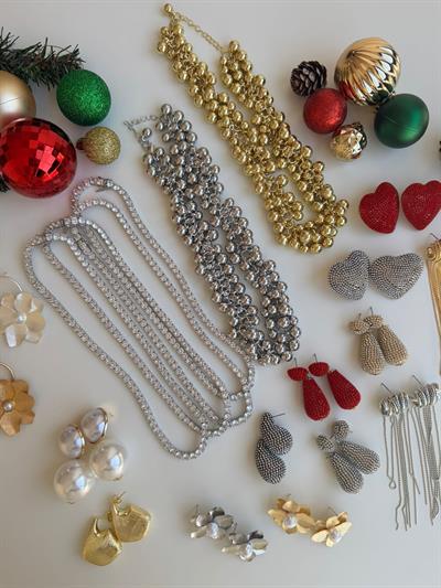 Döküm Su Yolu Kolye (Silver)