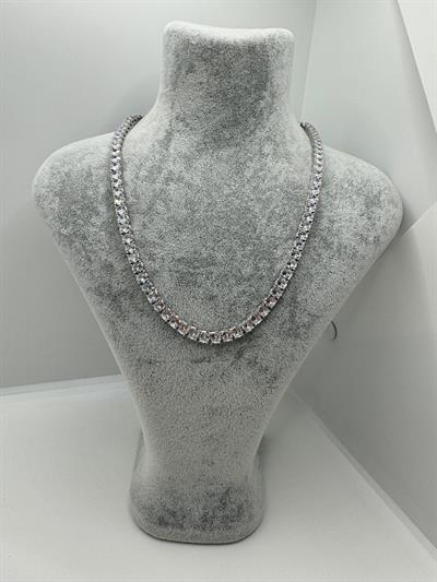 Döküm Su Yolu Kolye (Silver)