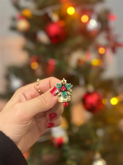 Kırmızı Taşlı Zil