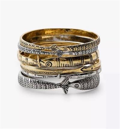 Marka Balık Bilezikler (6lı set)