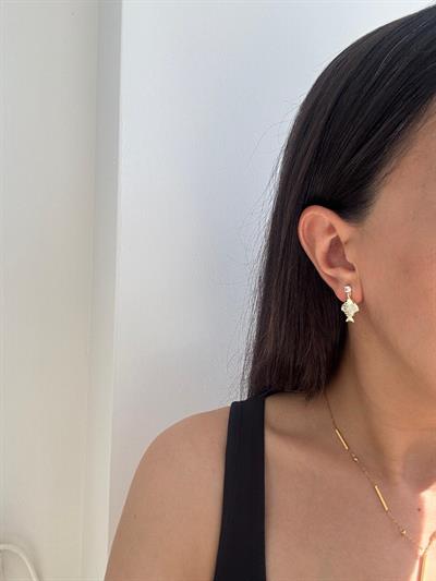 Minimal Balık Küpe