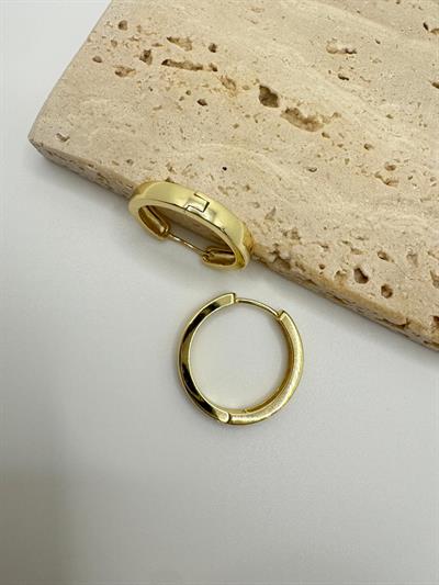 Özel Seri 14k Halka Küpe (25mm)