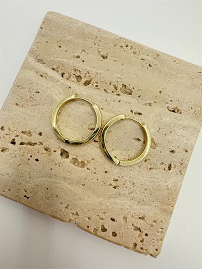 Özel Seri 14k Halka Küpe (25mm)