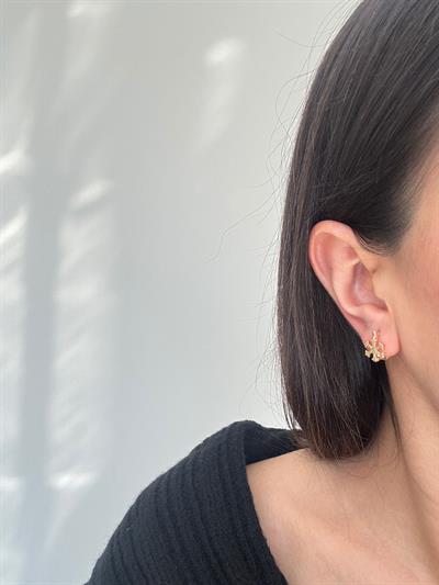 Özel Seri Kar Tanesi Küpe