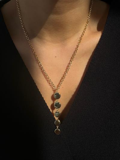 Altın Kaplama Kuyumcu Model Kolye