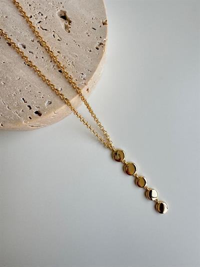 Altın Kaplama Kuyumcu Model Kolye