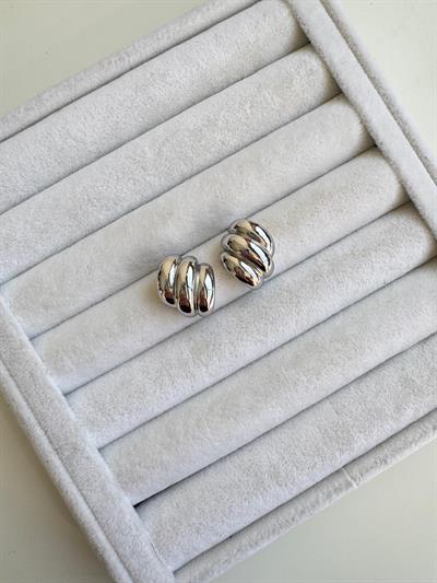 Özel Seri Silver Burgu Küpe