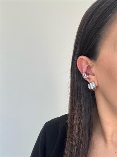 Özel Seri Silver Burgu Küpe